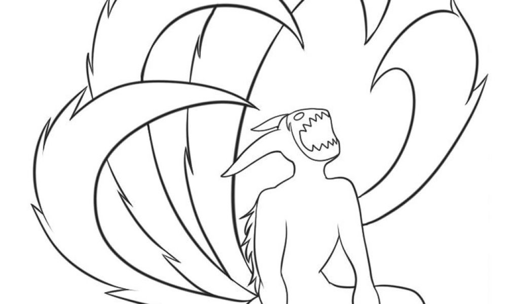 Coloriage De Naruto Shippuden Kyubi Coloriage Naruto Shippuden Kyubi