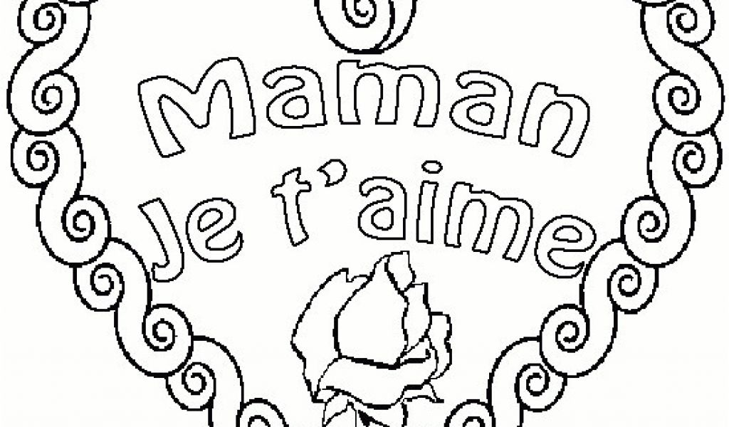 Coloriage De Papa Je T Aime Idees De Fait Main Coeur Dessin Rose