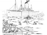 Coloriage De Titanic Coloriage Navires De Legende Le Titanic 22 Sur Hugolescargot