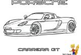 Coloriage De Voiture Porsche Gusto Car Coloring Pages Porsche Carrera