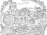Coloriage Destressant Noel Christmas Train Coloring Page Printables Pinterest