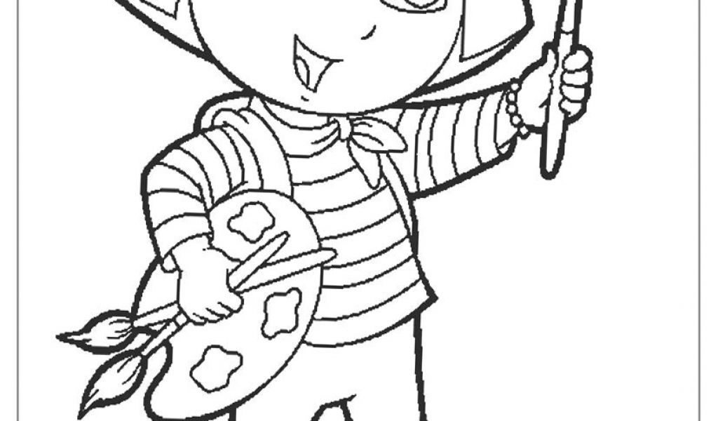 Coloriage En Ligne Dora Et Diego