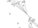 Coloriage Du Petit Prince Little Prince Leave His Planet with Migrating Birds