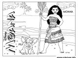 Coloriage En Ligne Gratuit De Vaiana Coloriage Princesse Vaiana Moana Waialiki Et Pui Pig Dessin