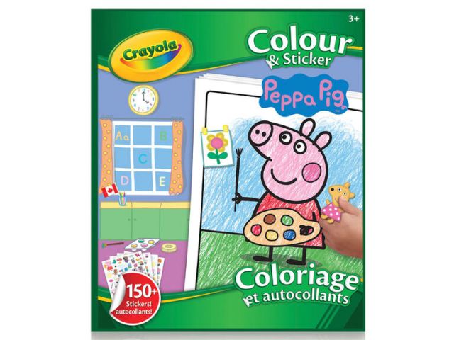 Coloriage Et Gommettes Crayola