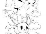 Coloriage Evoli Et Pikachu Pokemon Go 147 Jeux Vidéos – Coloriages   Imprimer