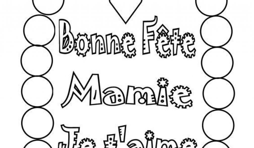 Coloriage Fete Des Mamie A Imprimer Coloriage Fete Des Mamies Danieguto