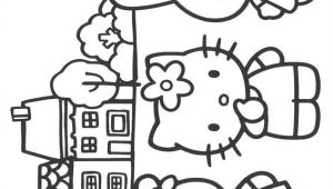 Coloriage Fille Hello Kitty Hello Kitty Coloring Picture