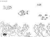 Coloriage Fond Marin Maternelle Coloriage Fond Marin