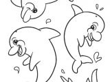 Coloriage Fond Marin Maternelle Dolphins Coloring Page