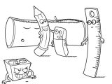 Coloriage Fourniture Scolaire Maternelle School Supplies Coloring Page