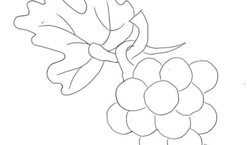 Coloriage Grappe De Raisin à Imprimer 97 Dessins De Coloriage Légumes