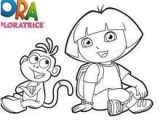 Coloriage Gratuit A Imprimer De Dora 14 Meilleures Images Du Tableau Coloriage Dora