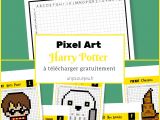 Coloriage Gratuit Harry Potter Imprimer Pixel Art Harry Potter C Est Magique