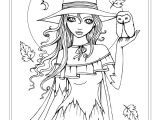 Coloriage Halloween Adulte Autumn Fantasy Coloring Book Halloween Witches Vampires and
