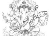 Coloriage Hindou Ganesha Colo Pinterest