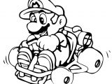 Coloriage Karting Mario Kart 2from the Gallery Mario Kart