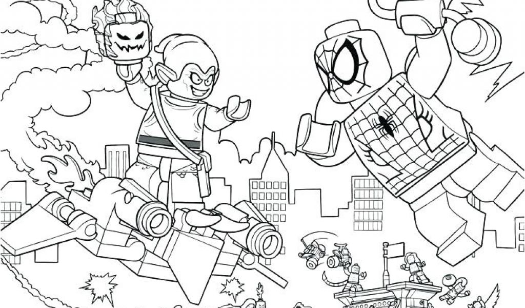 Coloriage Lego Marvel Super Heros Coloriage Lego Spiderman ...