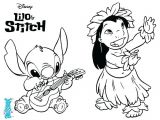 Coloriage Lilo Et Stitch 2 A Imprimer Glue Pages   Colorier Pour Enfants Et Adultes