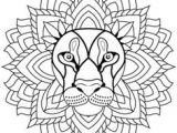 Coloriage Lion à Imprimer Gratuit Mod¨les Fleurs Dessins Et Motifs Sur Pinterest