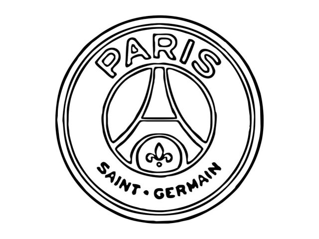 Coloriage Logo Psg A Imprimer Ment Dessiner Le Logo Psg Paris Saint 