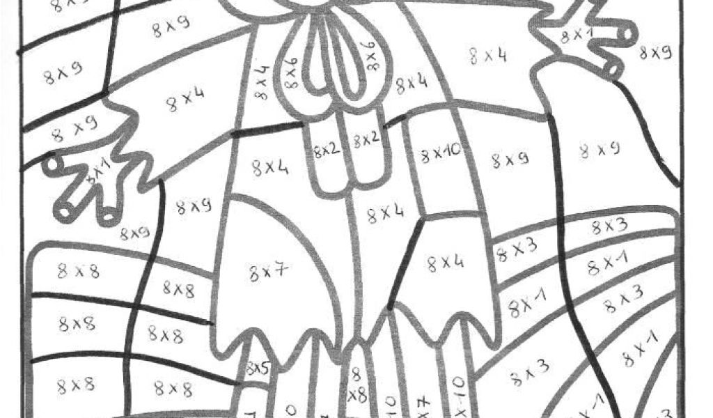 Coloriage Magique Calcul Mental Ce 1