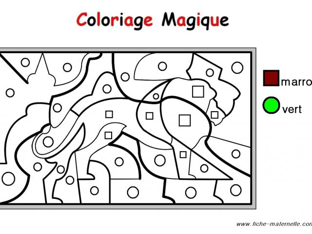 Coloriage Magique Hiver Maternelle Coloriage Magique Ms formes  danieguto