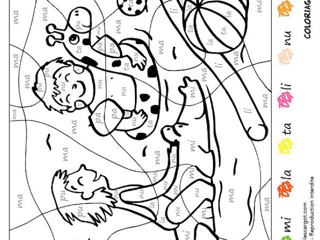 Coloriage Magique Hiver Maternelle Dessin Coloriage Magique Cp Vacances