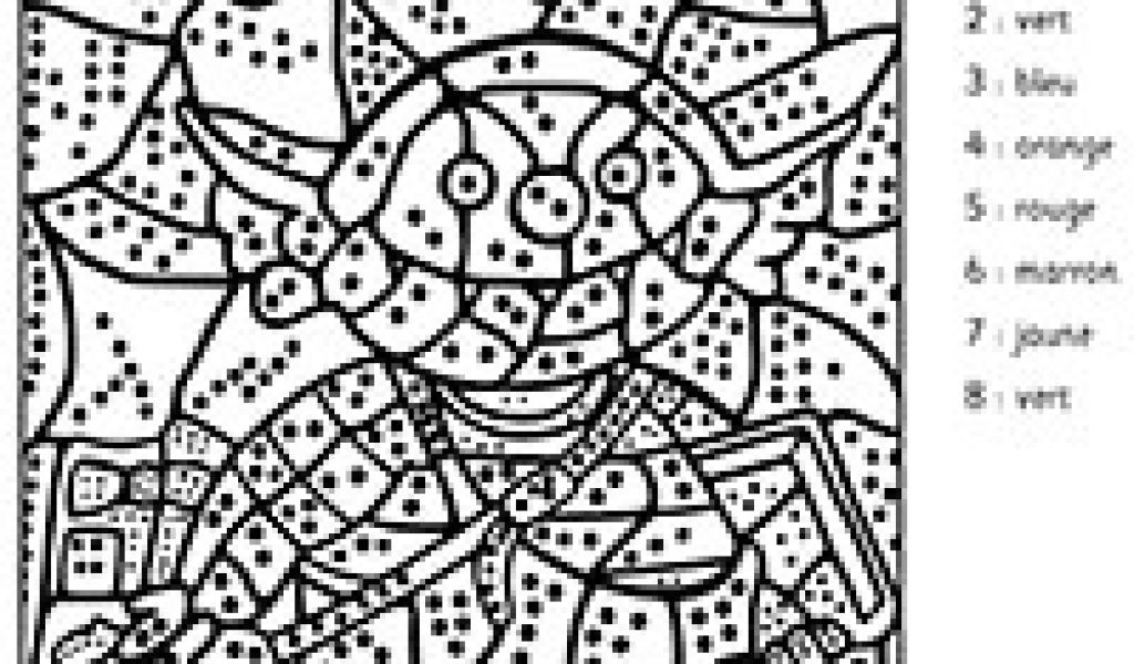 Coloriage Magique Petit Ogre Le Petit Ogre Veut Aller L école M A