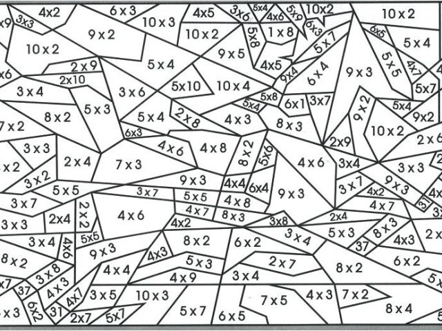 Coloriage Magique Table De Multiplication 2 Coloriage Magique Table De