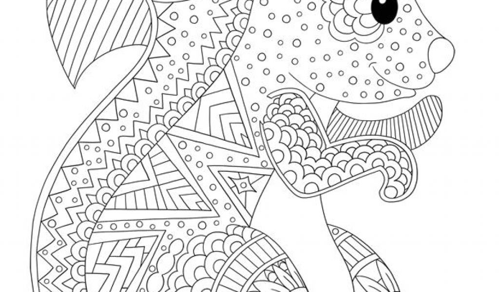 Coloriage Mandala Anti Stress Animaux Coloriage à Imprimer D Animaux L