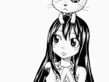 Coloriage Manga Fairy Tail Fairy Tail Wendy