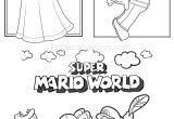 Coloriage Mario 3d World Coloriage Super Mario 3d World