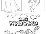 Coloriage Mario 3d World Coloriage Super Mario 3d World