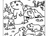 Coloriage Marmotte Montagne Coloriage Maman Marmotte Et Ses Bébés