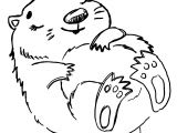 Coloriage Marmotte Rigolote Marmotte 2 Animaux – Coloriages   Imprimer