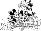 Coloriage Mickey Et Minnie à Imprimer Coloriages Mickey Et Minnie Az Coloriage