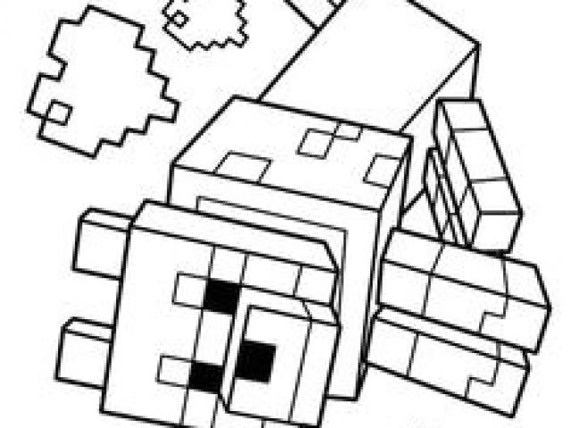 Coloriage Minecraft Blaze Creepers Pdf Printable Coloring Page ...