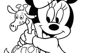Coloriage Minnie Et Mickey Bébé Part 343 Dessin Animaux