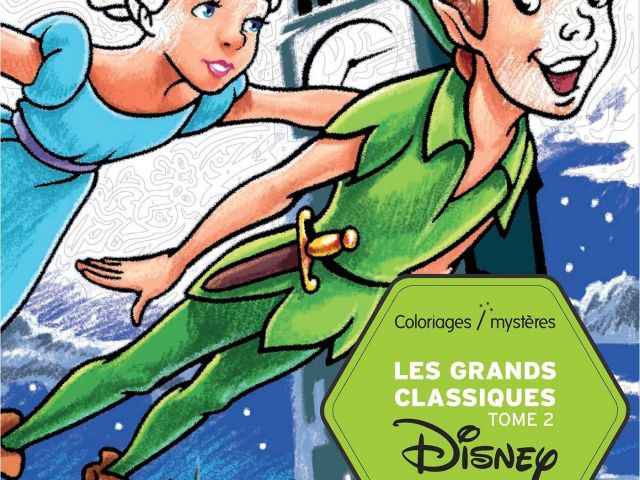 Coloriage Mystere Disney tome 3 Les Grands Classiques Disney tome 2