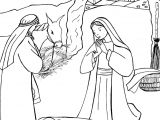 Coloriage Naissance De Jésus Vnd 09 – Naissance De JÉsus Dans Une Étable Dessin