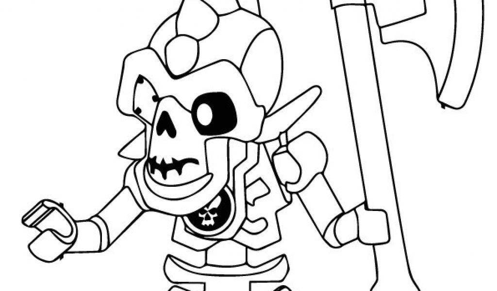 Coloriage Ninjago Serpent A Imprimer