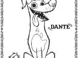 Coloriage Olaf à Imprimer Coloriage Dante Coco Disney Dessin   Imprimer 4p