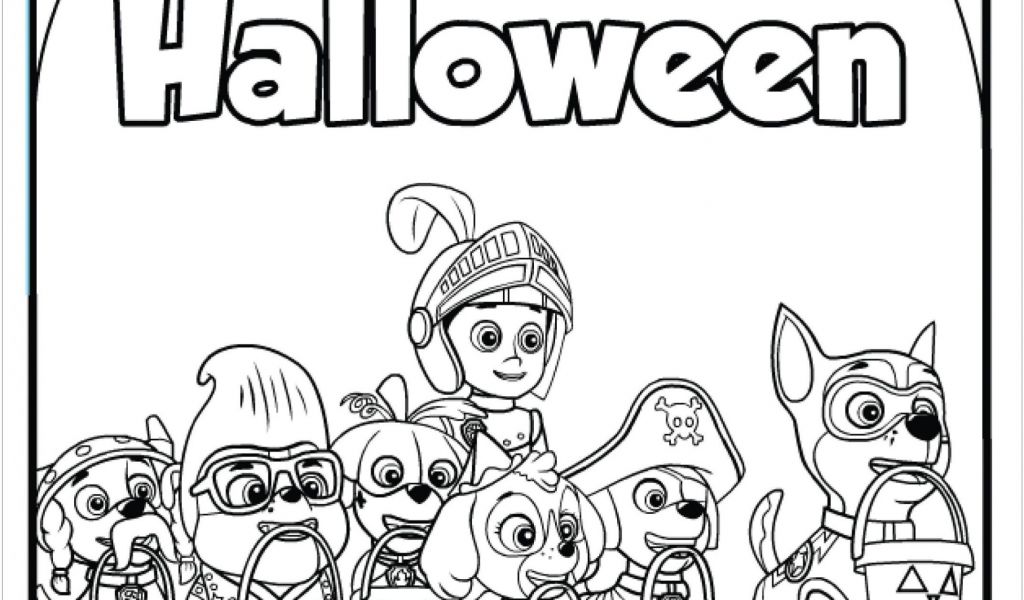 Coloriage Halloween Pat Patrouille