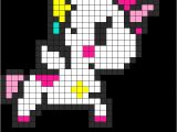 Coloriage Pixel Art A Imprimer Gratuit tokidoki Unicorno Stellina Bead Pattern Diy N Ideas
