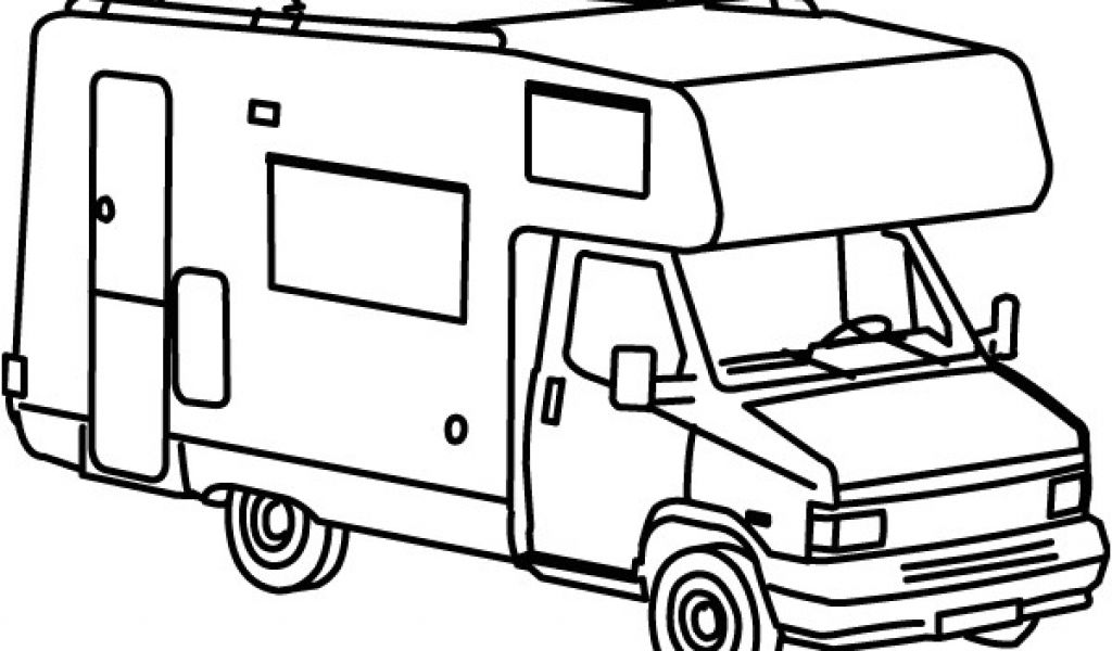 Coloriage Playmobil Camping Car Coloriage Camping Les Beaux Dessins De