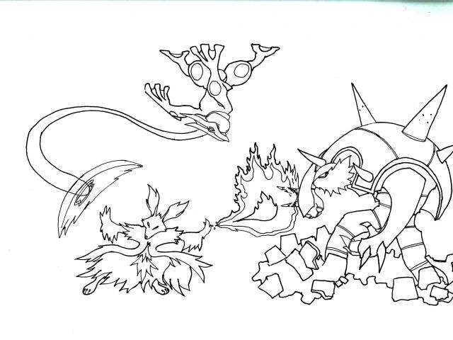 Coloriage Pokemon à Imprimer Gratuit Mega Evolution ...