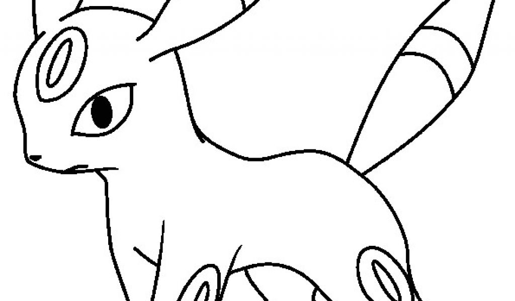 Coloriage Pokemon Mega Evolution Evoli Coloriage Du Pokémon Noctali L