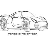 Coloriage Porsche 918 Porsche 918 Spyder Drawing at Getdrawings
