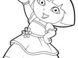 Coloriage Pour Enfant Dora 14 Meilleures Images Du Tableau Coloriage Dora